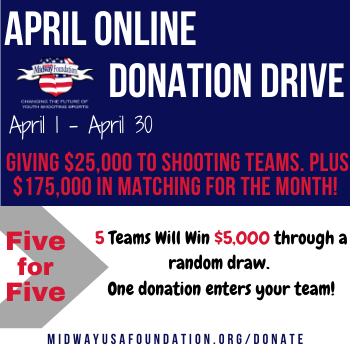 April Online Donation Drive
