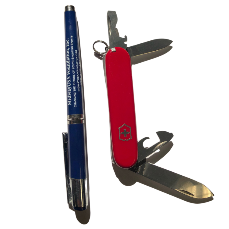Swiss Army Knife Comparison to Standard Ink Pen