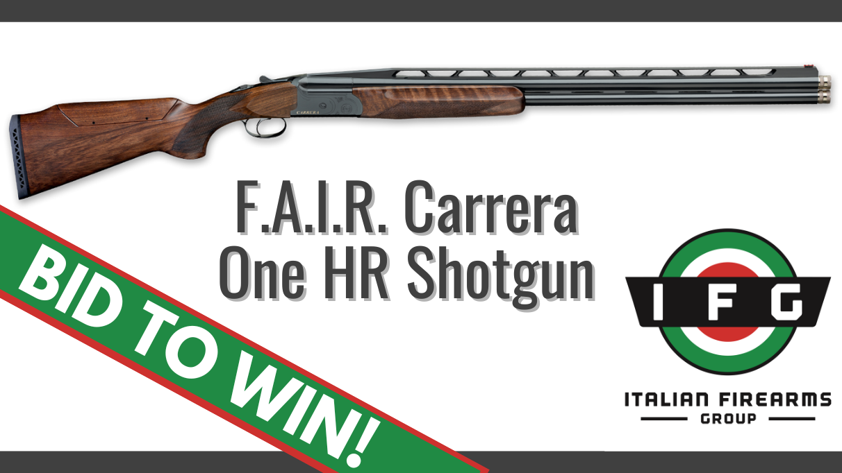 Online Auction: .R. Carrera One HR Shotgun - MidwayUSA Foundation